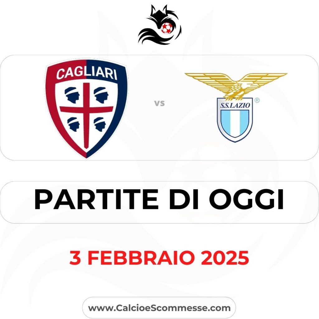 Partite di oggi 3 febbraio 2025